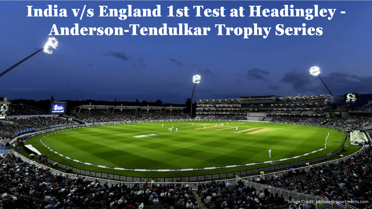 India v/s England 1st Test