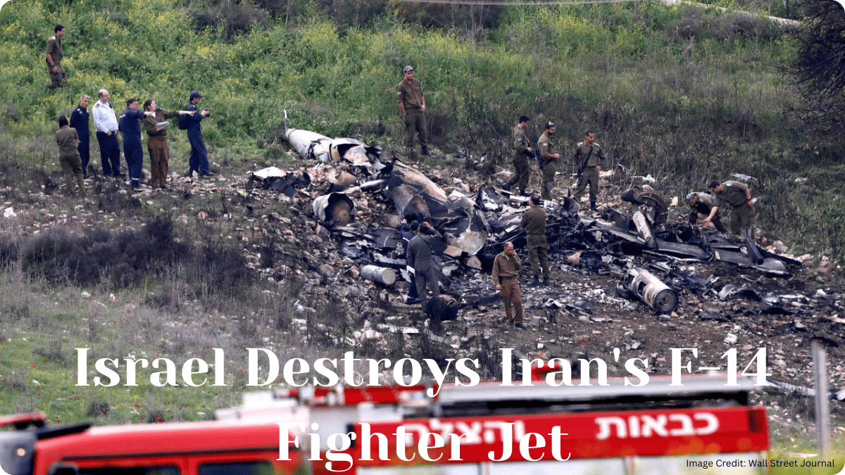 Israel Destroys Iran's F-14 Fighter Jets Israel Destroys Iran's F-14 Fighter Jets