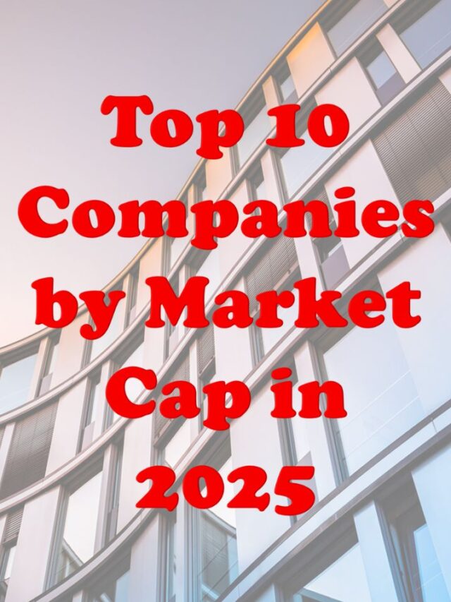 Top 10 Companies by Market Cap in 2025