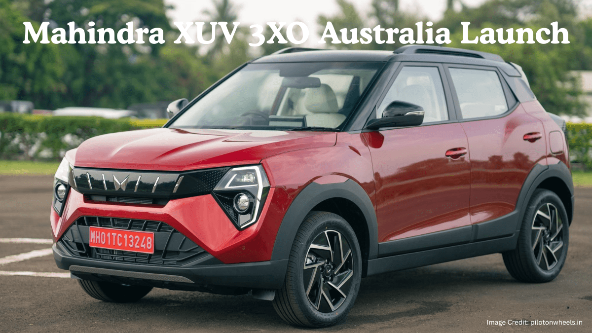Mahindra XUV 3XO Australia launch Mahindra XUV 3XO Australia launch